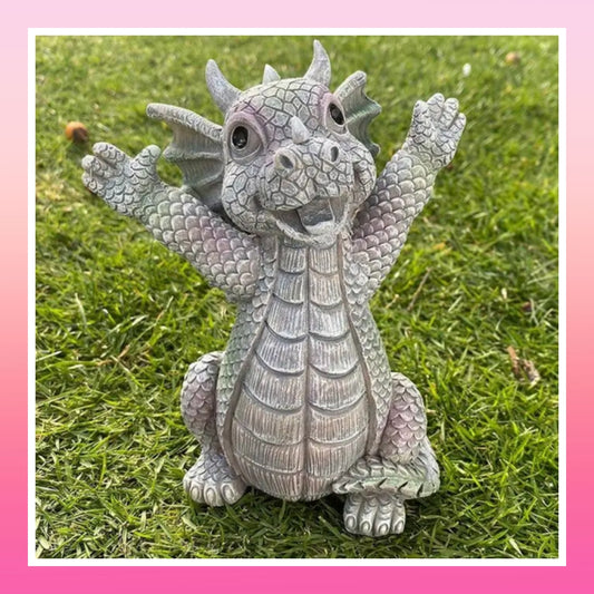 Garden Dragon Statue - Open Arms