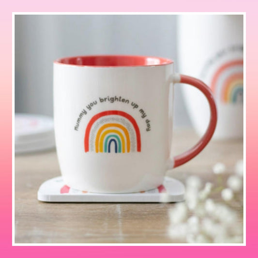 Mummy Rainbow Ceramic Mug