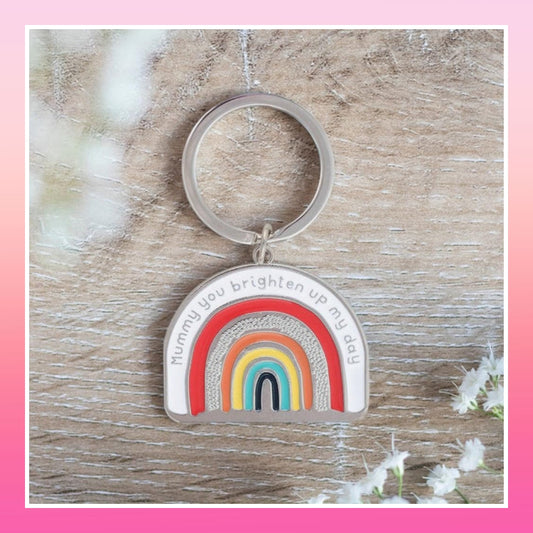 Mummy Rainbow Keyring