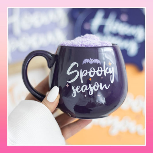 Spooky Season Mug and Socks Set