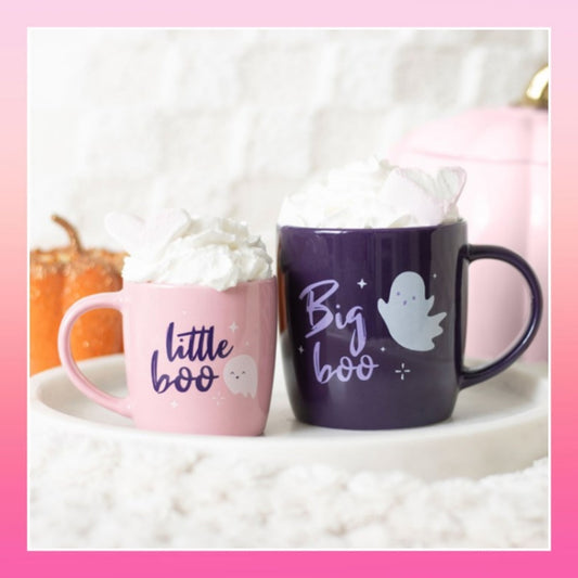 Big Boo and Little Boo Mug Set