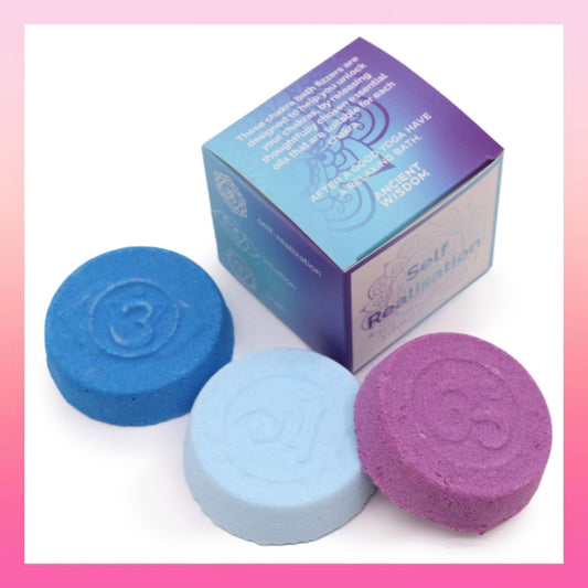 Chakra Bath Fizz Gift Box - Self Realisation