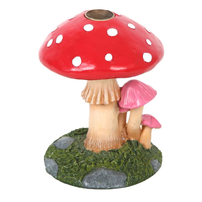 Mushroom Backflow Incense Burner