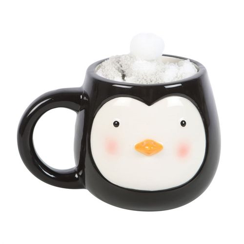 Penguin Mug & Socks Gift Set