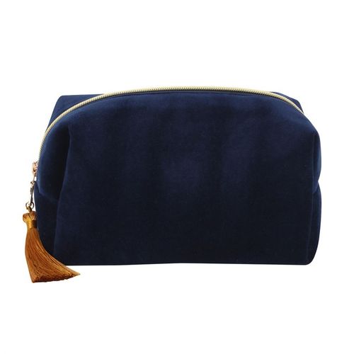 Velvet Makeup Bag - Bee