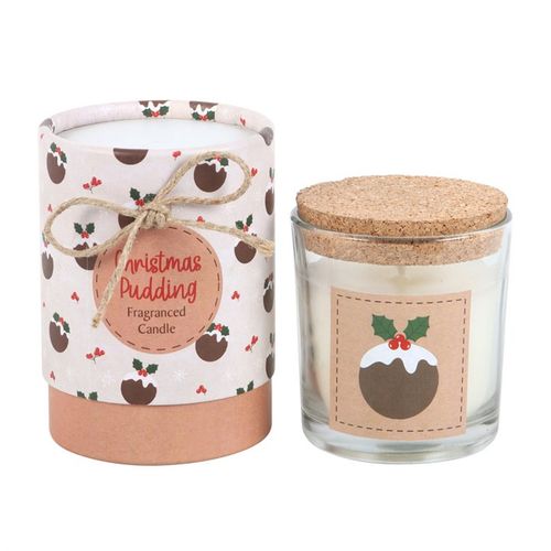 Christmas Pudding Fragranced Candle