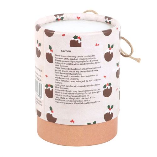 Christmas Pudding Fragranced Candle