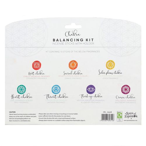 Chakra Incense Balancing Kit