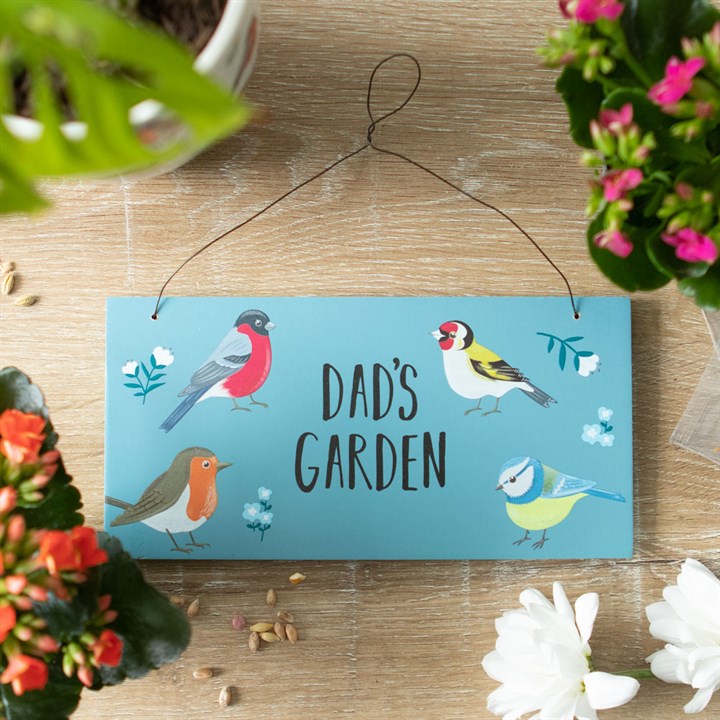 British Garden Birds Hanging Signs