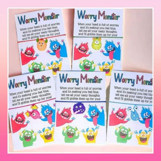 Worry Monster Bracelets (Random colour sent)